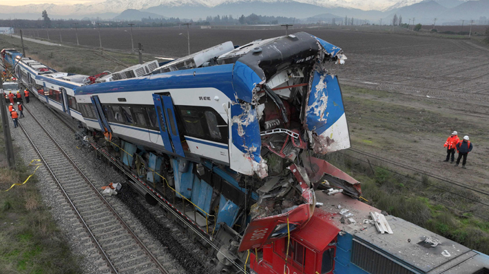 Choque de trenes