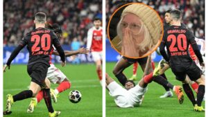 VIDEO | No lo podían creer: El polémico penal que le dio el empate al Arsenal en Champions League