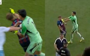 “¡No, por Dios!”: El brutal golpe de puño de un exarquero de Boca Junior que impacta a España