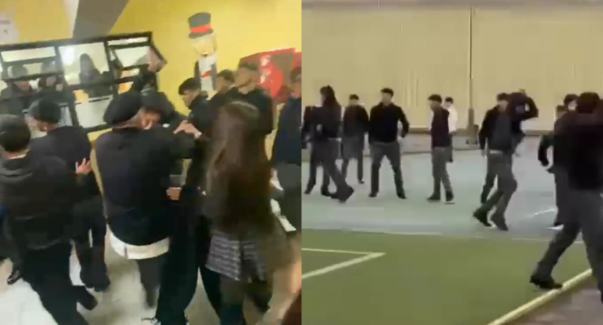 Batalla campal en colegio de Talcahuano deja 14 alumnos detenidos y siete profesores lesionados