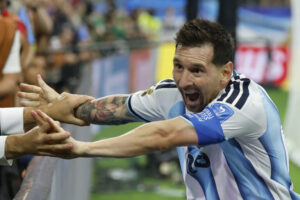 Messi tras histórica jornada: “No me imaginé empezar así, nunca se sabe lo que pueda pasar ahora, pero estoy feliz por el resultado”