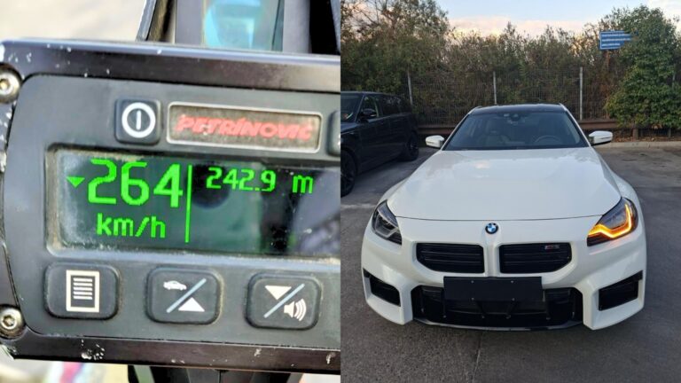Conducía a 264 km/h: Pasa a control de detención sujeto por conducción temeraria en autopista Costanera Norte