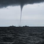 Emiten aviso por posibles trombas marinas: ¿En qué regiones podría ocurrir el fenómeno?