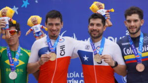 Team ParaChile ganó su primer oro en los Juegos Parasuramericanos de Valledupar: Tándem masculino se quedó con el primer lugar en prueba de ciclismo