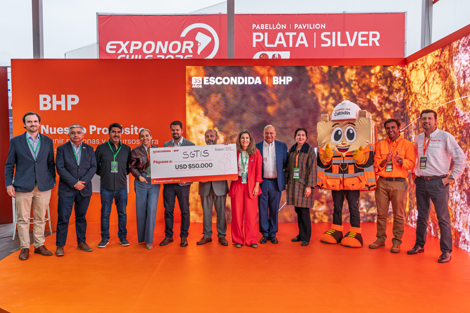 Innovadora solución que optimiza la recuperación de cobre gana la 8ª convocatoria de startups de Escondida | BHP