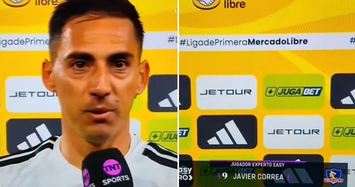 2 segundos y 7 palabras: Javier Correa fue eligido ’MVP’ y protagonizó insólito ’entrevista’ con TNT