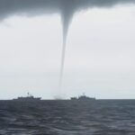 Alerta meteorológica en el sur: Armada advierte sobre riesgo de trombas marinas en cinco regiones